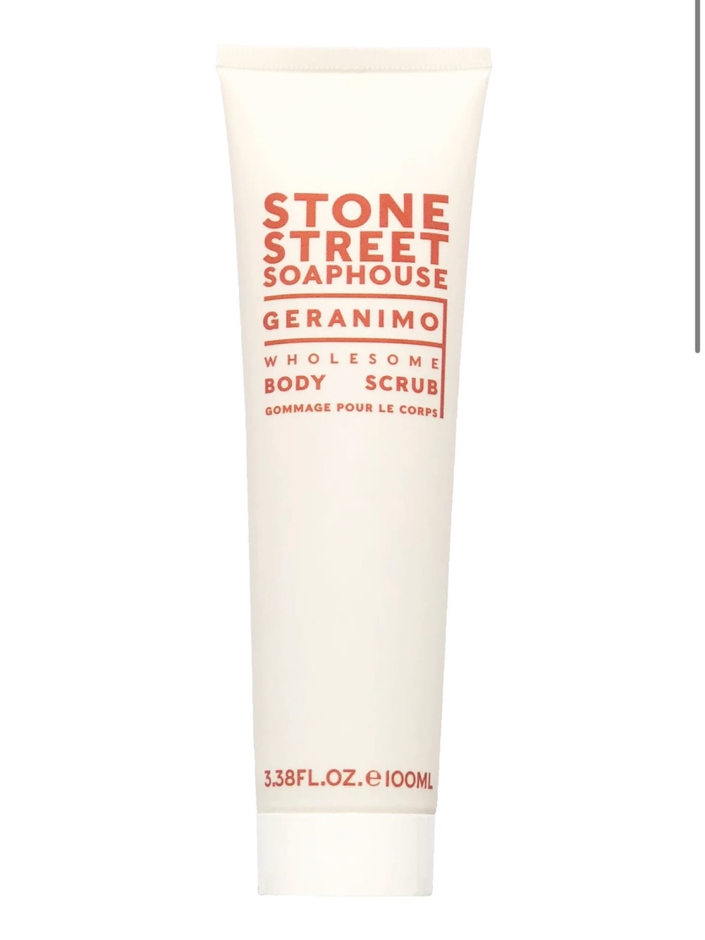 STONE STREET SOAPHOUSE Geranimo Wholesome Body Scrub 100ml BRAND NEW/SEALED - Picture 1 of 5
